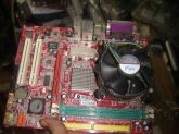 Kit Placa Mãe ddr1+ Processador Pentium d