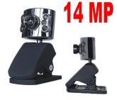 Web Cam 14 Mp + Usb +visão Noturna