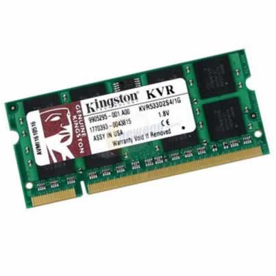 MEMÓRIA NOTEBOOK DDR2 2GB 800MHz KINGSTON