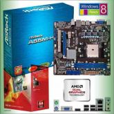 Kit Amd A4-3300 2.5ghz Hd6410 Dx11 + Asrock A55m-hvs+2gb