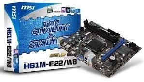 Kit Placa Mae Msi+ Pocessador Core I3 3 geração + Cooler