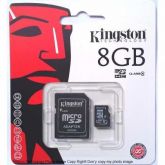 Cartão De Memória Micro Sd 8gb Kingston