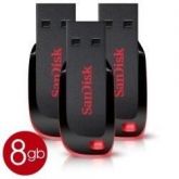 Pen Drive Sandisk 8gb Embalagem Lacrado 100% Original